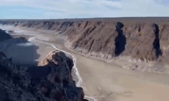 Productores advierten sobre la escasez de agua en el río Chubut